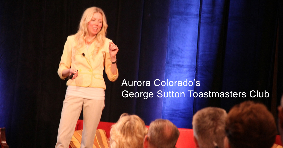 George Sutton Toastmasters Club Aurora Colorado
